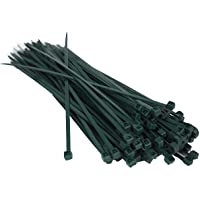 Sanfor Bolsa Paquete Bridas Nylon Resistente | 250 x 4-8 mm | Verde | 100 Unidades | Alta Calidad Fuerte